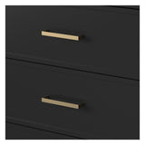 Westerleigh Chest w. 6 drawers, Black