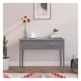 Westerleigh Console Table, Graphite Gray