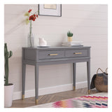 Westerleigh Console Table, Graphite Gray