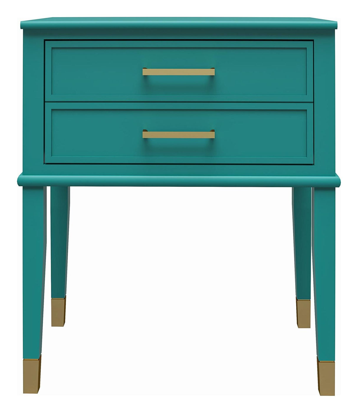 Westerleigh Bedside table, Emerald green