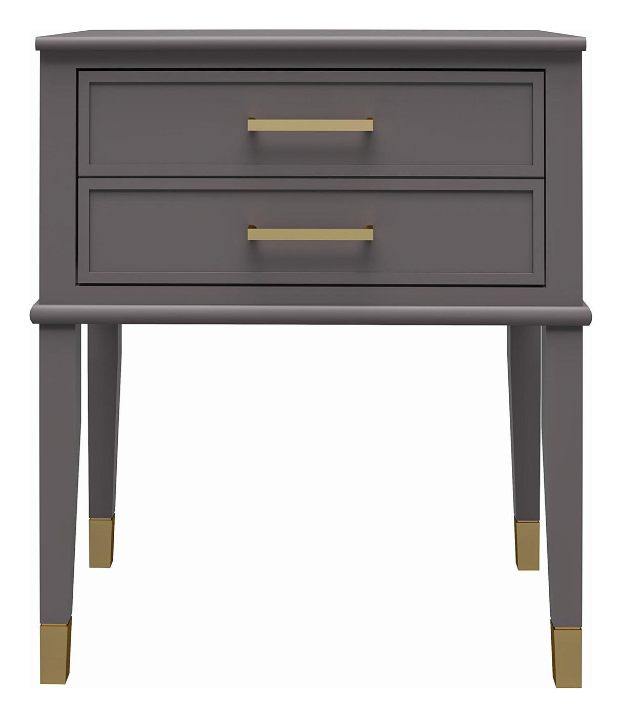 Westerleigh Bedside Table, Graphite Gray