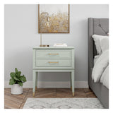 Westerleigh Bedside Table, Green