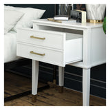 Westerleigh Bedside Table, White