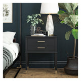 Westerleigh Bedside Table, Black