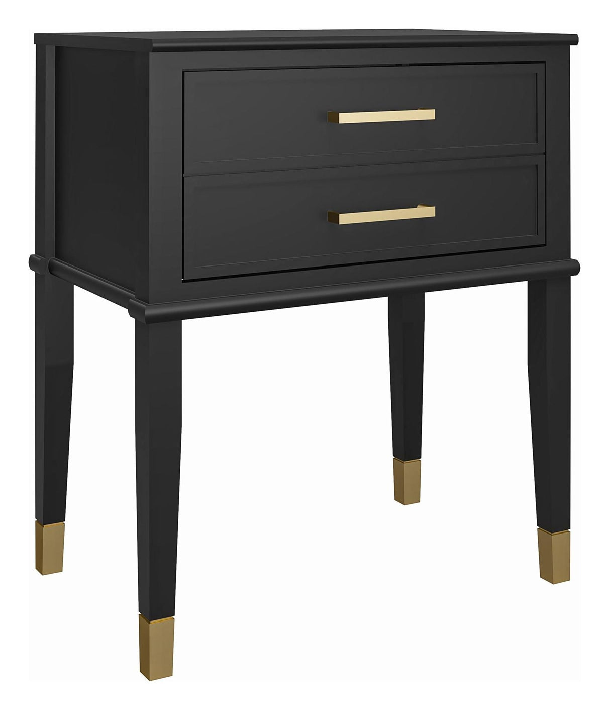 Westerleigh Bedside Table, Black