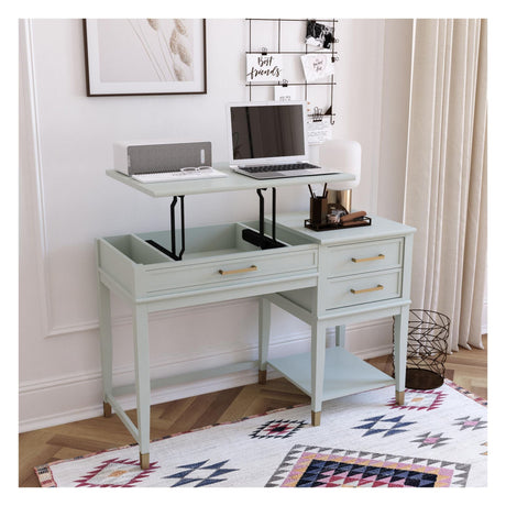 Westerleigh Desk with raising function, Pale green