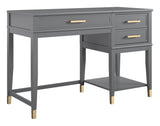 Westerleigh Desk with lifting function, Graphite gray