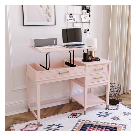 Westerleigh Desk with raising function, Pink