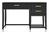 Westerleigh Desk with raising function, Black