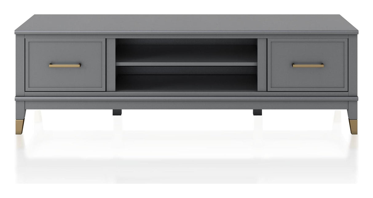 Westerleigh TV Table, Graphite Gray