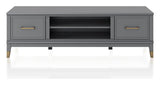 Westerleigh TV Table, Graphite Gray