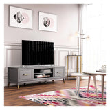 Westerleigh TV Table, Graphite Gray