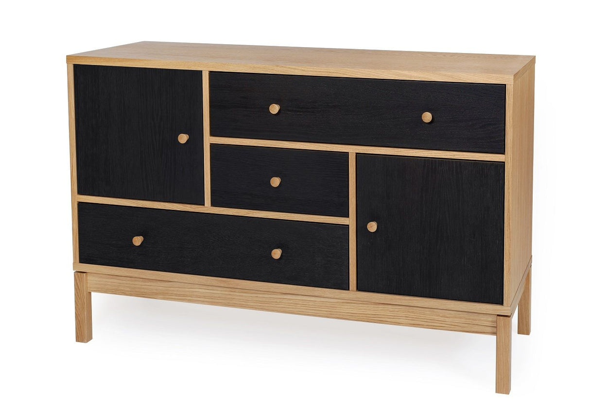 Woodman AbbeyWood Sideboard - Oak/Charcoal