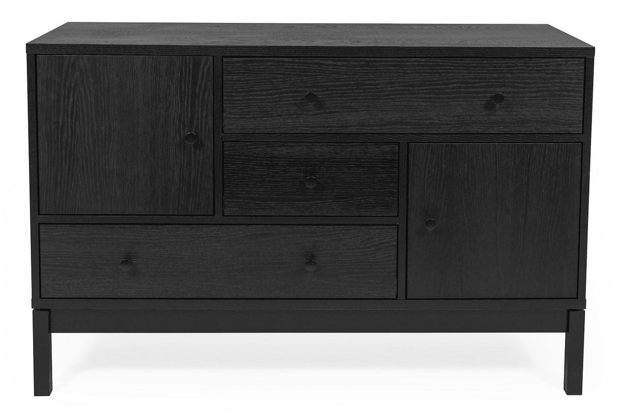 Woodman AbbeyWood Sideboard - Black/Charcoal