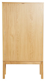 Woodman AbbeyWood Vitrine cabinet, Oak veneer, H:170