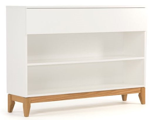 Woodman - Blanco Bookshelf - White laminate