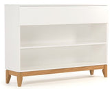 Woodman - Blanco Bookshelf - White laminate