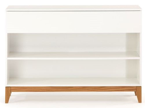 Woodman - Blanco Bookshelf - White laminate