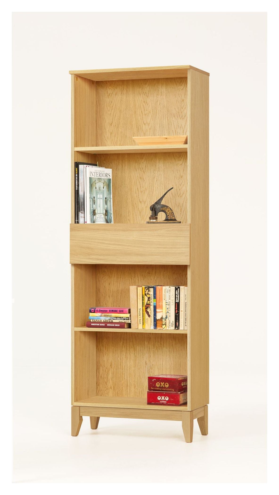 Blanco Bookshelf, Natural oak