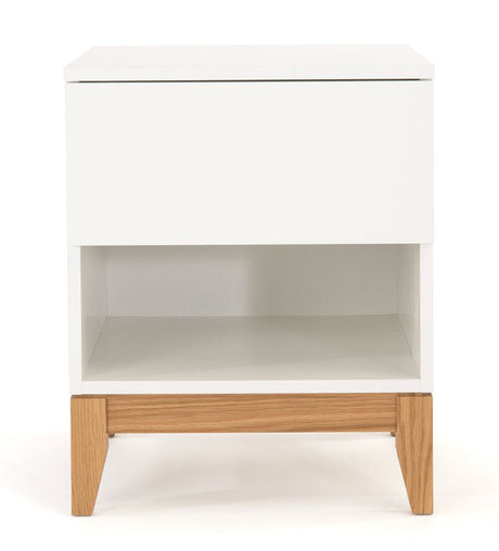 Woodman - Blanco Side Table - White