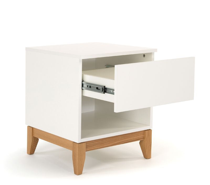 Woodman - Blanco Side Table - White