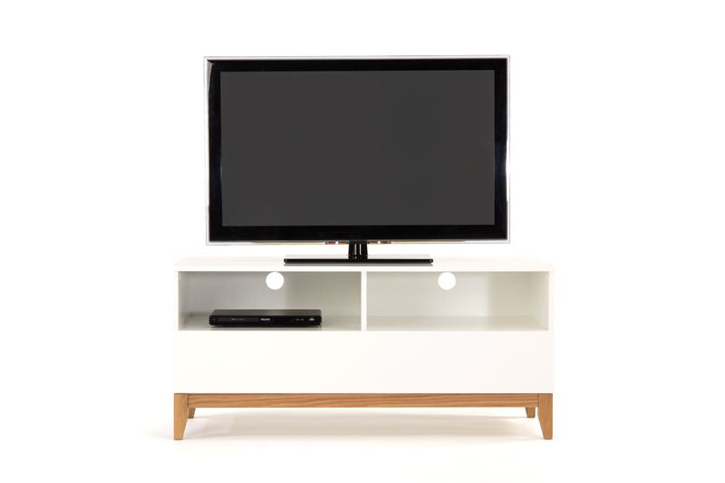 Woodman - Blanco TV Table - White