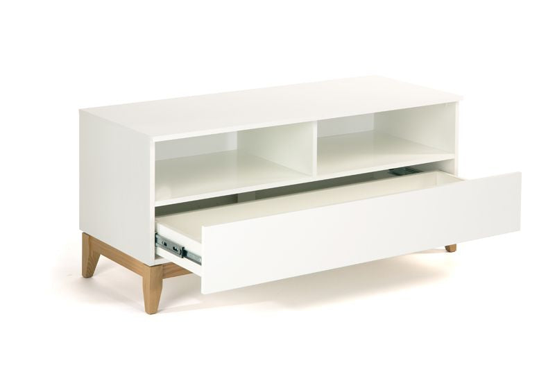 Woodman - Blanco TV Table - White