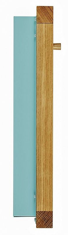 Woodman - Brenta Wall-mounted desk - Turquoise