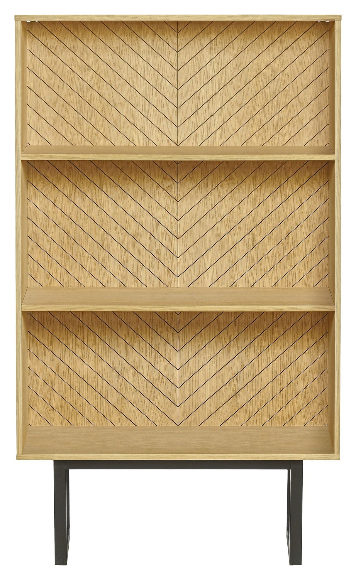 Camden Bookshelf, Herringbone Print