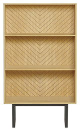 Camden Bookshelf, Herringbone Print