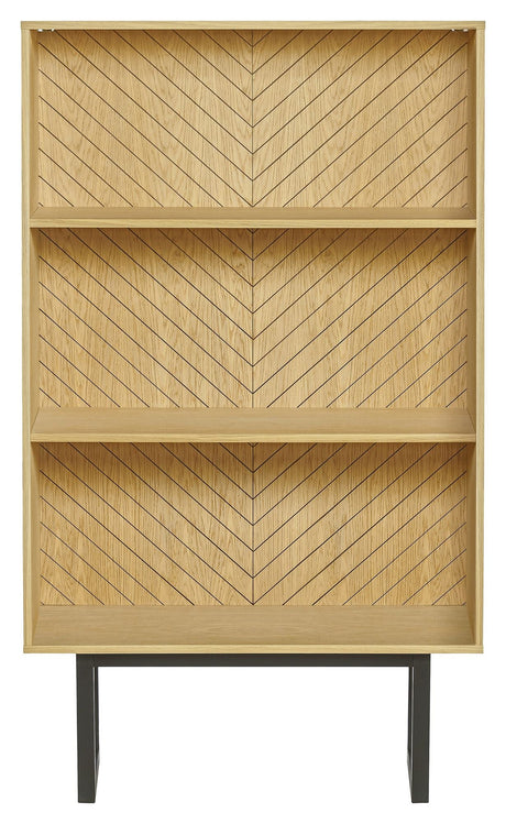 Camden Bookshelf, Herringbone Print