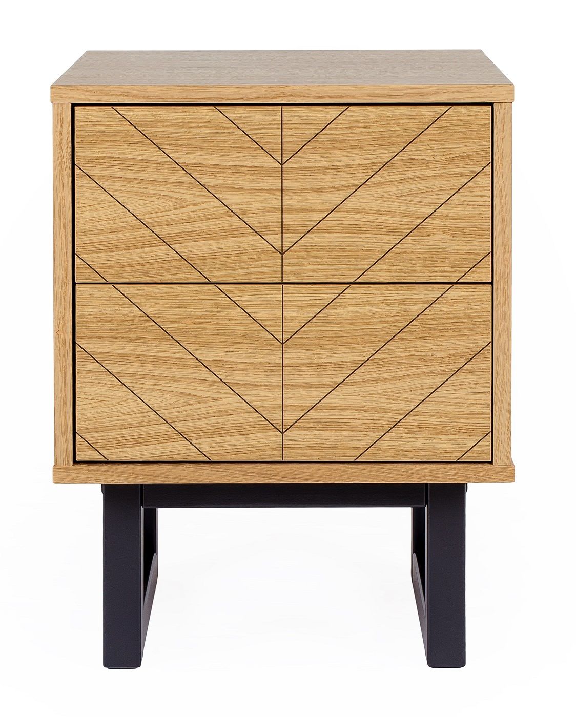 Woodman Camden Bedside table - Herringbone