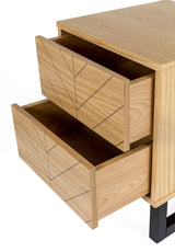 Woodman Camden Bedside table - Herringbone