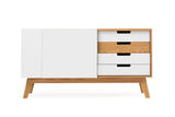 Woodman - Chaser Sideboard - White