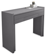 Console Extension Desk, Gray