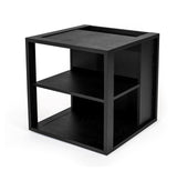 Woodman Cube Side Table - Black