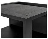 Woodman Cube Side Table - Black