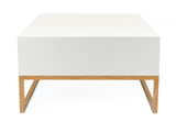 Woodman Cubis #70 Coffee Table - White