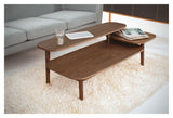 Eichberg Coffee table asymmetrical, Walnut finish