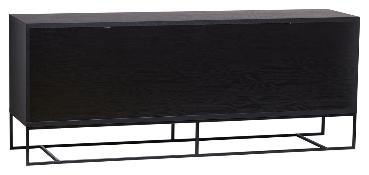 End Sideboard, Black oak veneer, 188x45x75