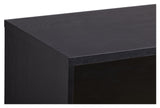 End Sideboard, Black oak veneer, 188x45x75