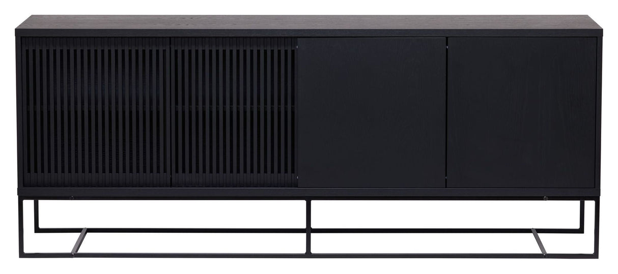 End Sideboard, Black oak veneer, 188x45x75