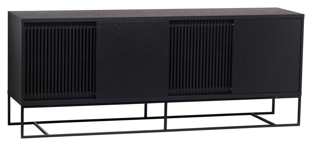 End Sideboard, Black oak veneer, 188x45x75