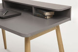 Woodman - Farsta Desktop - Gray