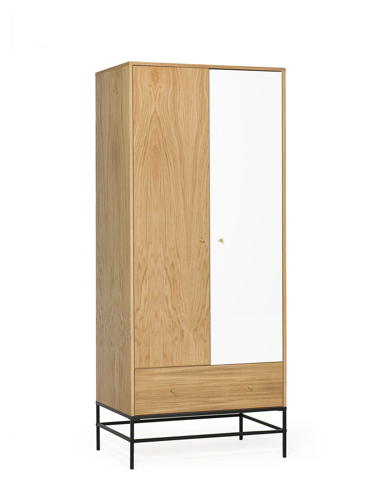 Woodman Flora Wardrobe with 2 doors - Light Wood