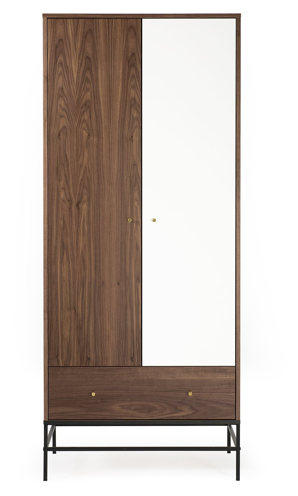 Woodman Flora Wardrobe with 2 doors - Walnut