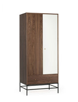 Woodman Flora Wardrobe with 2 doors - Walnut