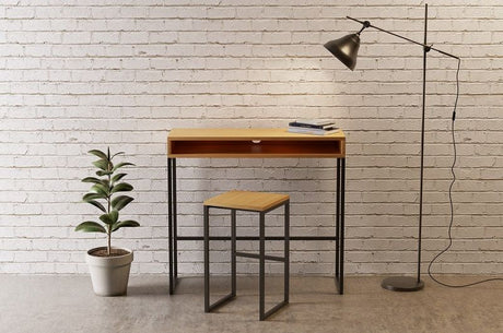 Woodman - Frame Desk - Black