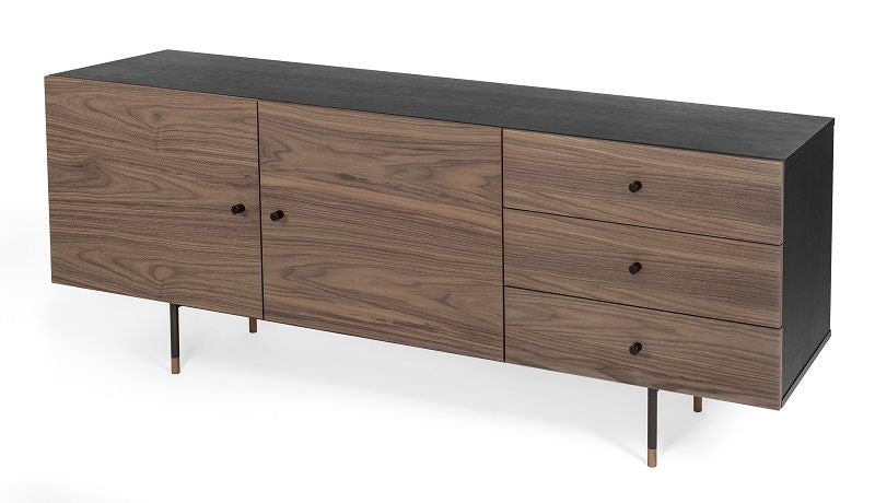 Woodman - Jugend Sideboard - Black/walnut