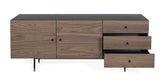 Woodman - Jugend Sideboard - Black/walnut